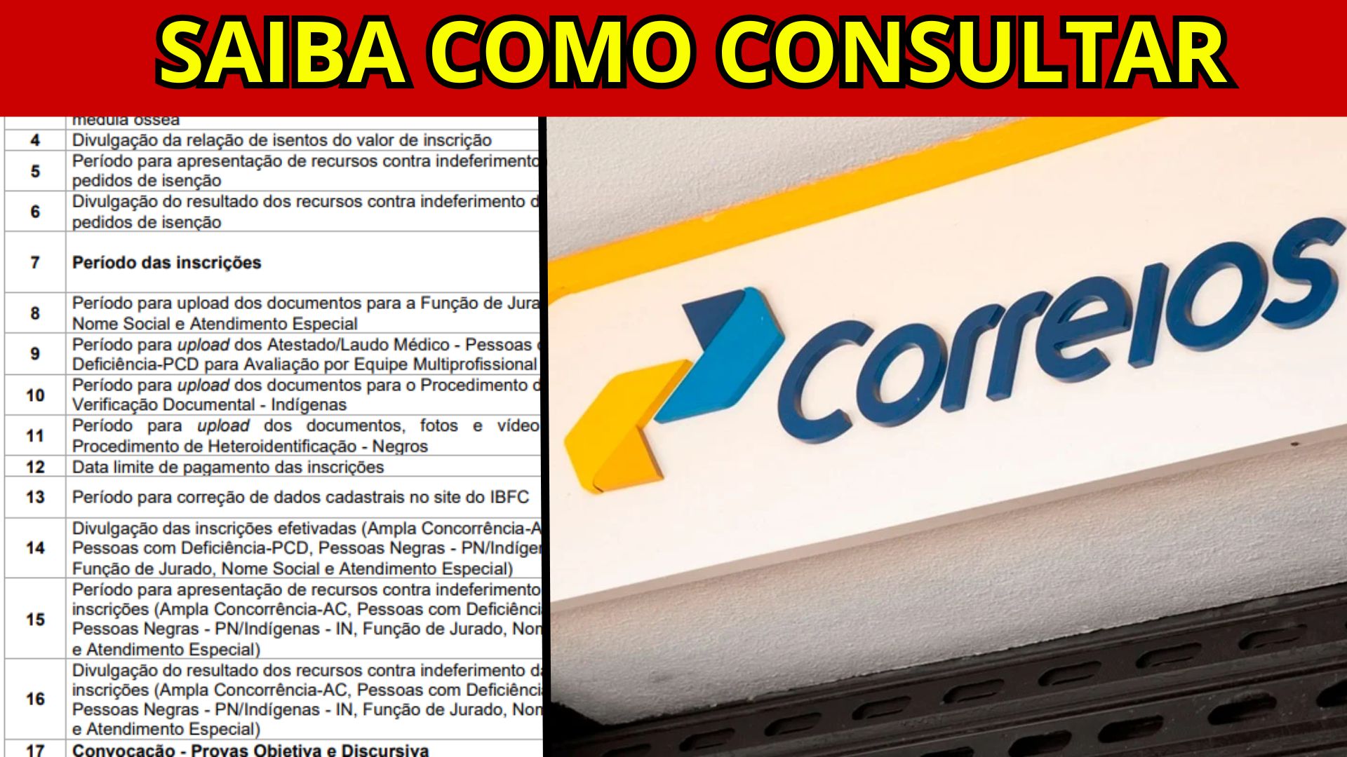 Resultado Concurso Correios: Veja como Consultar Sem Erros - Estruturas&BIM