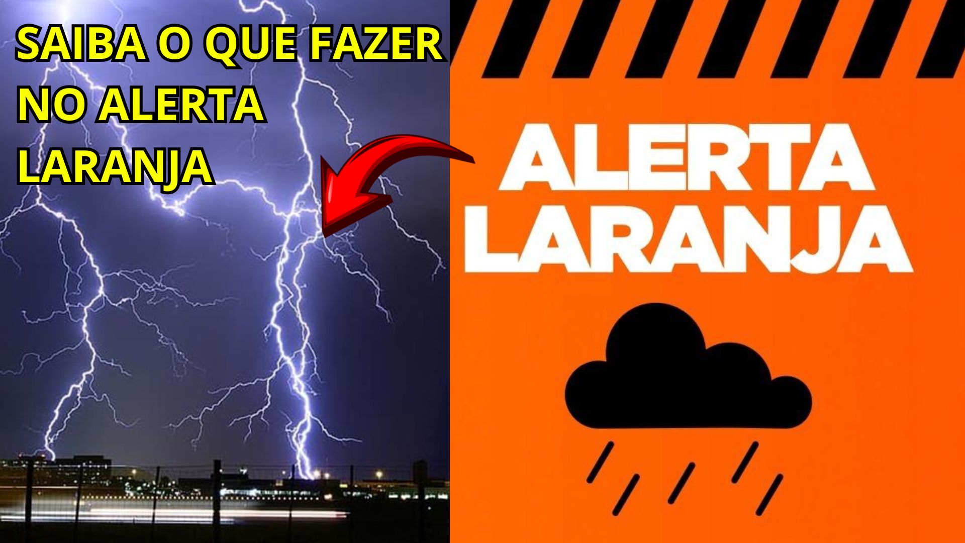 Alerta Laranja: O Que Significa e Como se Proteger Durante Chuvas ...